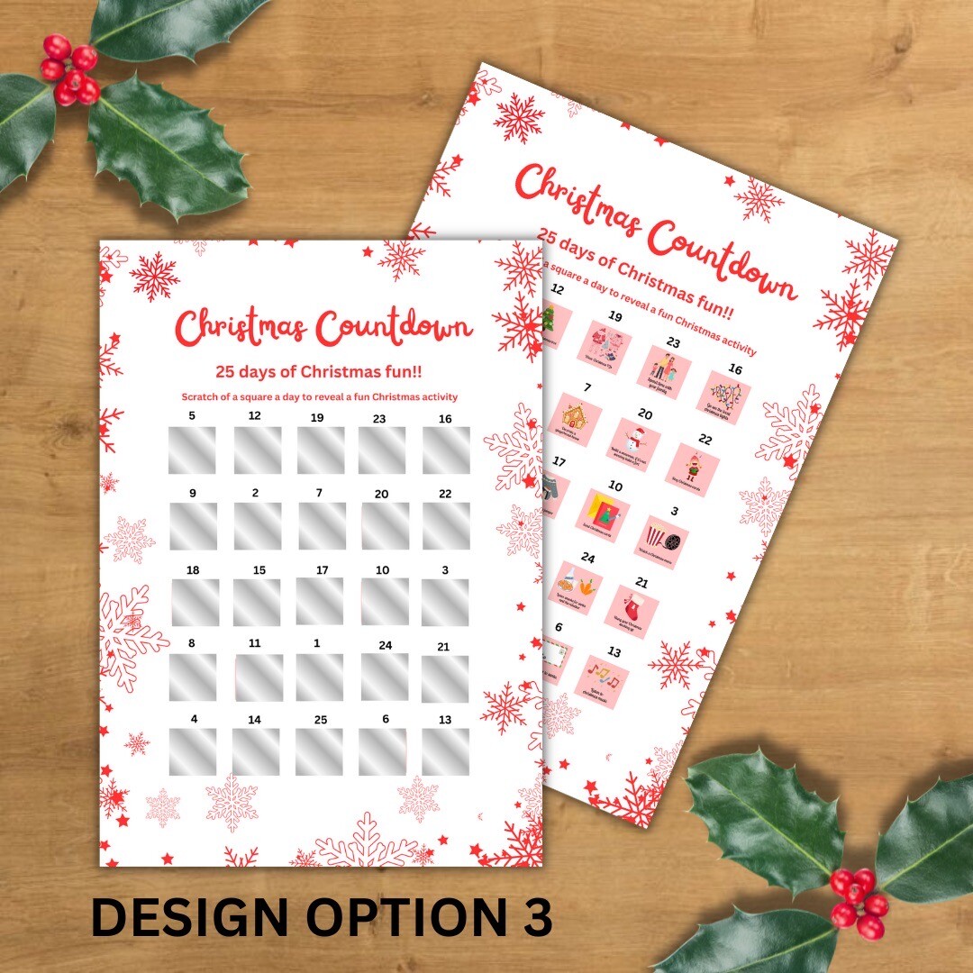 25 days of christmas chocolate calendar Clearance