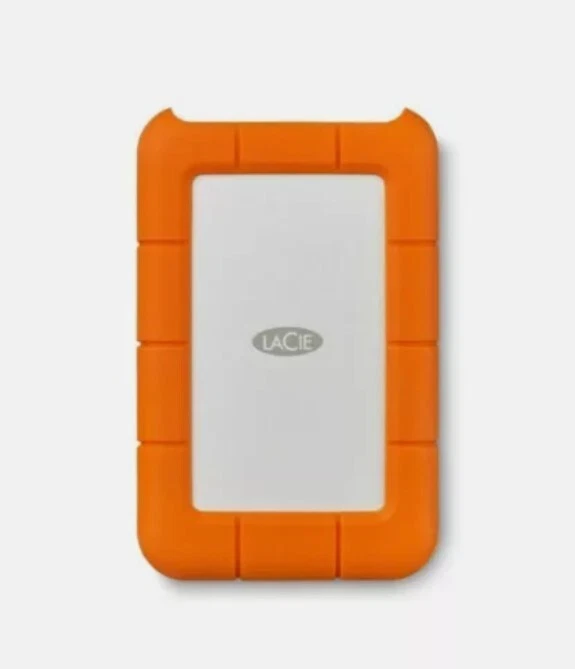 LaCie 4TB Rugged Mini USB 3.0 External Hard Drive LAC9000633 - Orange - Image 4 of 4