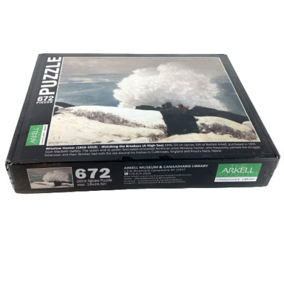 Winslow Homer Watching the Breakers 672 piece Jigsaw Puzzle Factory Sealed