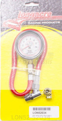 Fits LongAcre Tire Gauge 0-15PSI 2in GID 52-52034