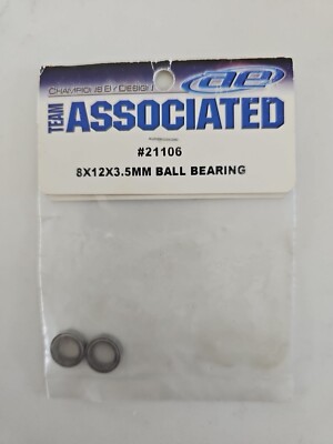Team Associated. 4X8X3.5MM BALL BEARING. Item #21106 New Old Stock.