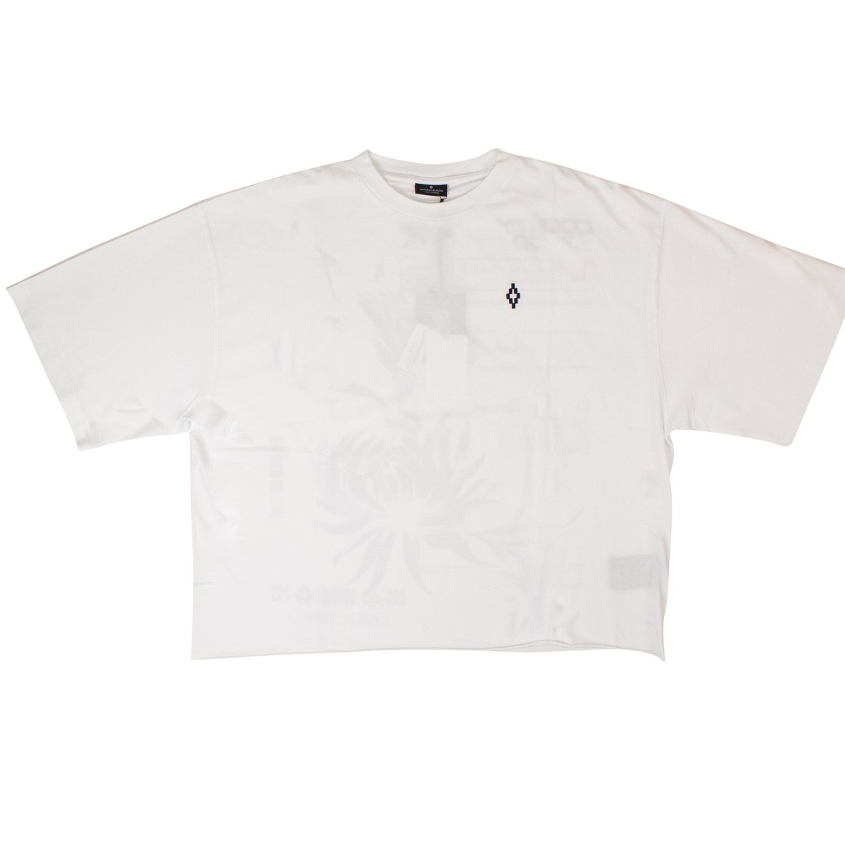 smlvem　まとめ売り　MARCELLO BURLON 　XXS〜S NWT MARCELO BURLON White Flower Shipping Over T-Shirt Size