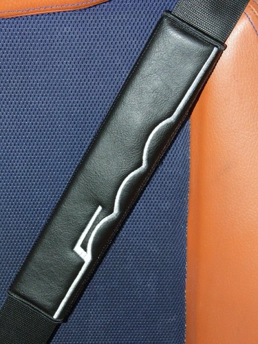 Almohadillas arnés de cinturón de seguridad para Fiat 500, cuero PU... | eBay