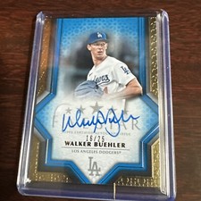 16/25! 2023 Topps Five Star Walker Buehler Autograph Auto Blue Dodgers