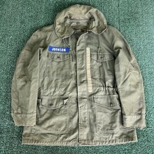 Vintage 50s 60s Korea Vietnam War OG 107 Sateen Jacket Medium Regular Reflective