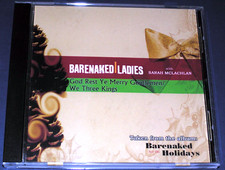 BARENAKED LADIES God Rest Ye Merry Gentlemen PROMO CD Single Sarah McLachlan NM-