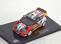 Ford Fiesta RS WRC #22 Rallye Monte Carlo 2014 IXO RAM570 1/43