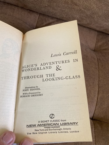 Alices Abenteuer im Wunderland & durch Spiegel von Lewis Carroll 1960 - Bild 3 von 4