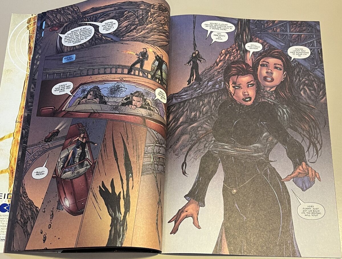 Witchblade Tomb Raider #1 - 1998 Variant Cover Image Top Cow Witchblade Tomb Raider #1 - 1998 Variant Cover Image Top Cow