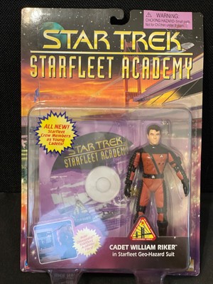 Star Trek Starfleet Academy Cadet William Riker w/CD-ROM files Federation READ
