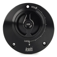 Keyless Motorcycle Fuel Gas Tank Cap Cover For Yamaha YZF R1 R6 FZ6R Black