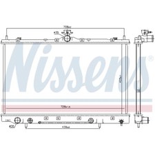 Radiateur Mitsubishi GRANDIS