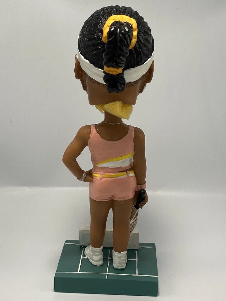 SERENA WILLIAMS BOBBLE HEAD 2004 JP MORGAN CHASE PROMOCIÓN ABIERTA NUEVO Súper Raro Foto 4 de 4