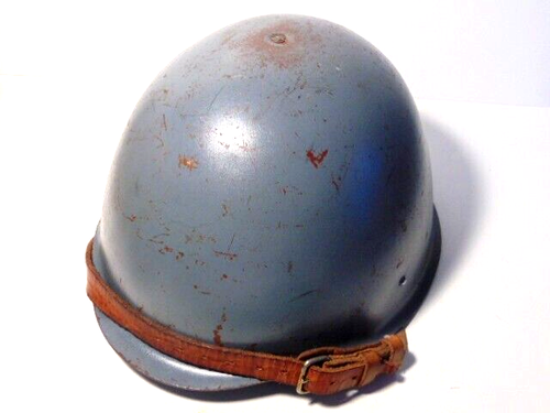 RARE Polish WZ67/75 Naval Infantry Combat Helmet EXCELLENT COND. - Picture 11 of 12