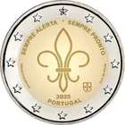 Portugal - 2 Euro Commemorative 2025 World Scouting UNC FREE SHIPPING