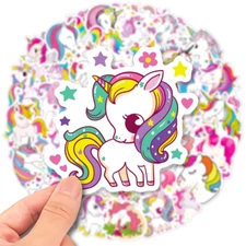 Unicorn Vinyl Stickers – 50 Waterproof Decals for All Surfaces