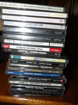 Jethro Tull & Associated Acts CD's