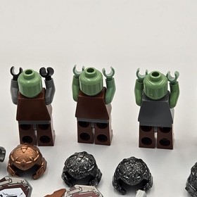 LEGO 7048 Castle Troll Warship Minifigures Troll Warrior Dwarf Lot of 7 W Extras