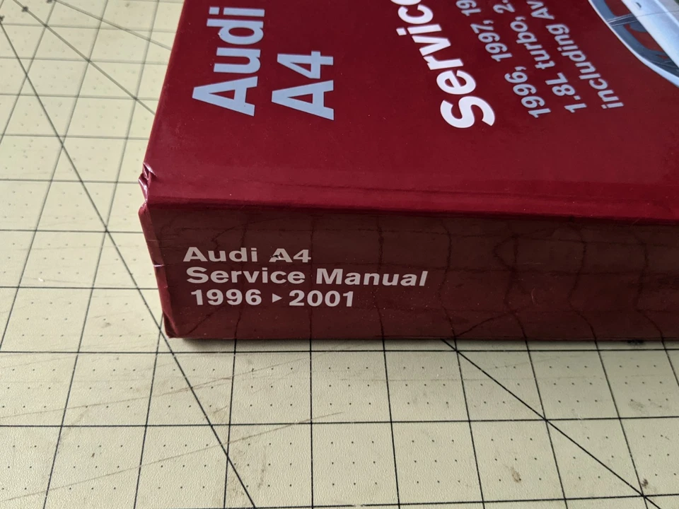 Manual de servicio Audi A4 1996-2001 1,8 L turbo, 2,8 L, incluye Avant y Quattro Foto 3 de 3