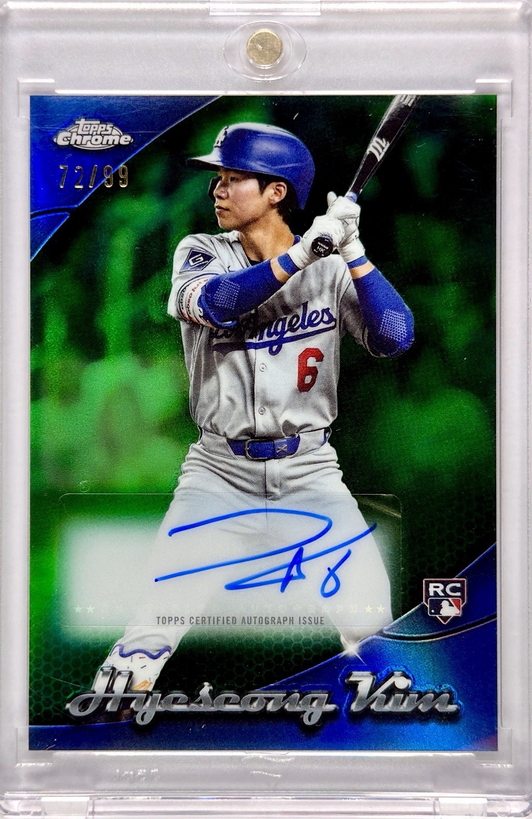 Dodgers Six Pack Slab Ohtani PSA 10 Hyeseong Kim Auto /99 Betts /325 view 4