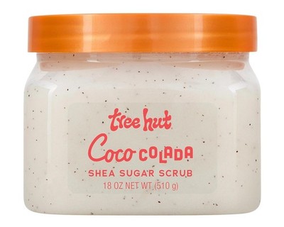 Tree Hut Coco Colada Shea Sugar Scrub, Exfoliating & Hydrating Body Scrub with