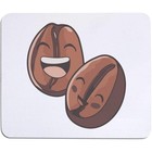 'Two Coffee Beans' Mouse Mat / Desk Pad (MO00041933)