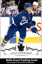 2018-19 Upper Deck #421 Jake Gardiner Toronto Maple Leafs NHL Hockey