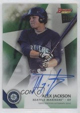 2015 Bowman's Best of Green Refractor /99 Alex Jackson #B15-AJ Auto n0c