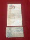 1861 Attack on Rebel Forces Death of Soldier Secession Articles Civil War Letter