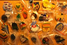 BALLON Pin / Pins - NORMALFORMEN & SONDERFORMEN / 24 PINS !!!!!!!!!!!!!!