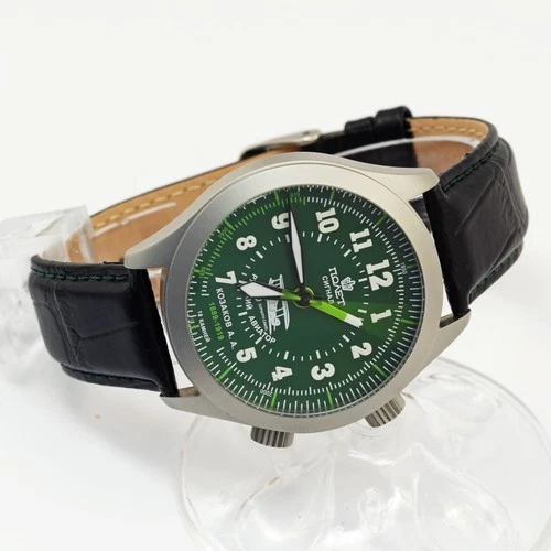 NEW Poljot Signal alarm 2612.1 Russian aviator mechanical USSR wristwatch WR