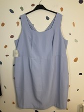 NWT Size 26 Phase Eight Blue Dress Fitted Lined Occasion Wedding Plus