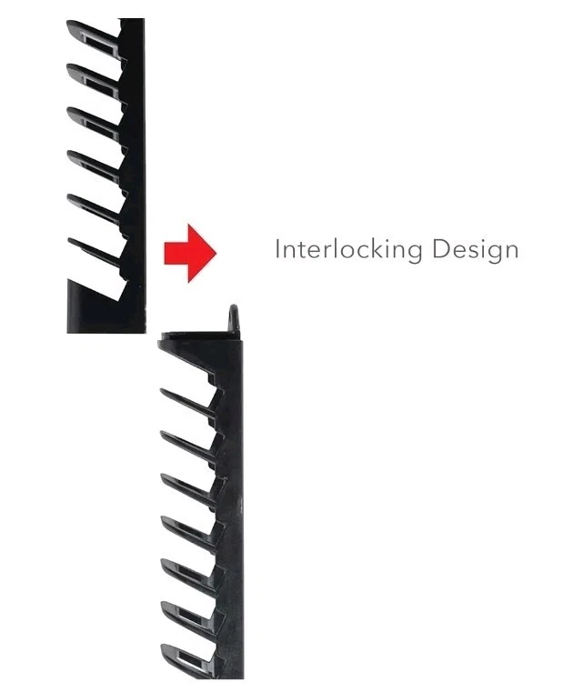 Atlantic Media Stix Wall Mount 4 Pack 60 CD’s Blu-ray DVD Storage Floating - Image 3 of 4