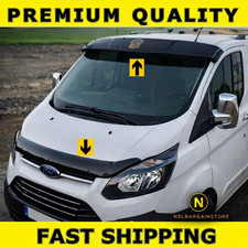 VISIERA SOLARE 2 IN1 FORD TRANSIT PERSONALIZZATA 2012-2018 VISIERA SOLARE & PARADEFLETTORE COFANO