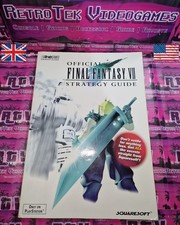 OFFICIAL FINAL FANTASY VII STRATEGY GUIDE BRADYGAMES VERS. ENGLISH RARE PS1