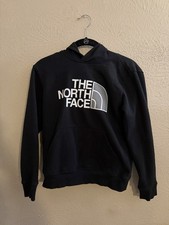 North Face Teen Boys Hoodie Black Size Large