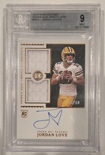 2020 Panini Encased Rookie Dual Swatch Signatures #RSSJL Jordan Love /50