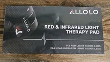 Light Therapy Pad ALLOLO Red Infrared Timer Control Wearable Portable Flexible 