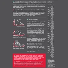 Foot Measuring Device Shoe Foot Size Measure Ruler for Kids Men Women Adults