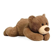  Weighted Stuffed Animals for Adults Brown Bear 3.5lbs 24" Weighted Plush 