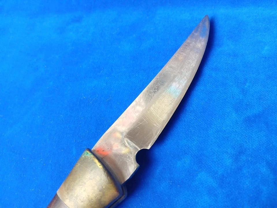 Navaja de Bolsillo Plegable Browning EE. UU. Mango de Madera Grande De Colección Años 80 Foto 3 de 4