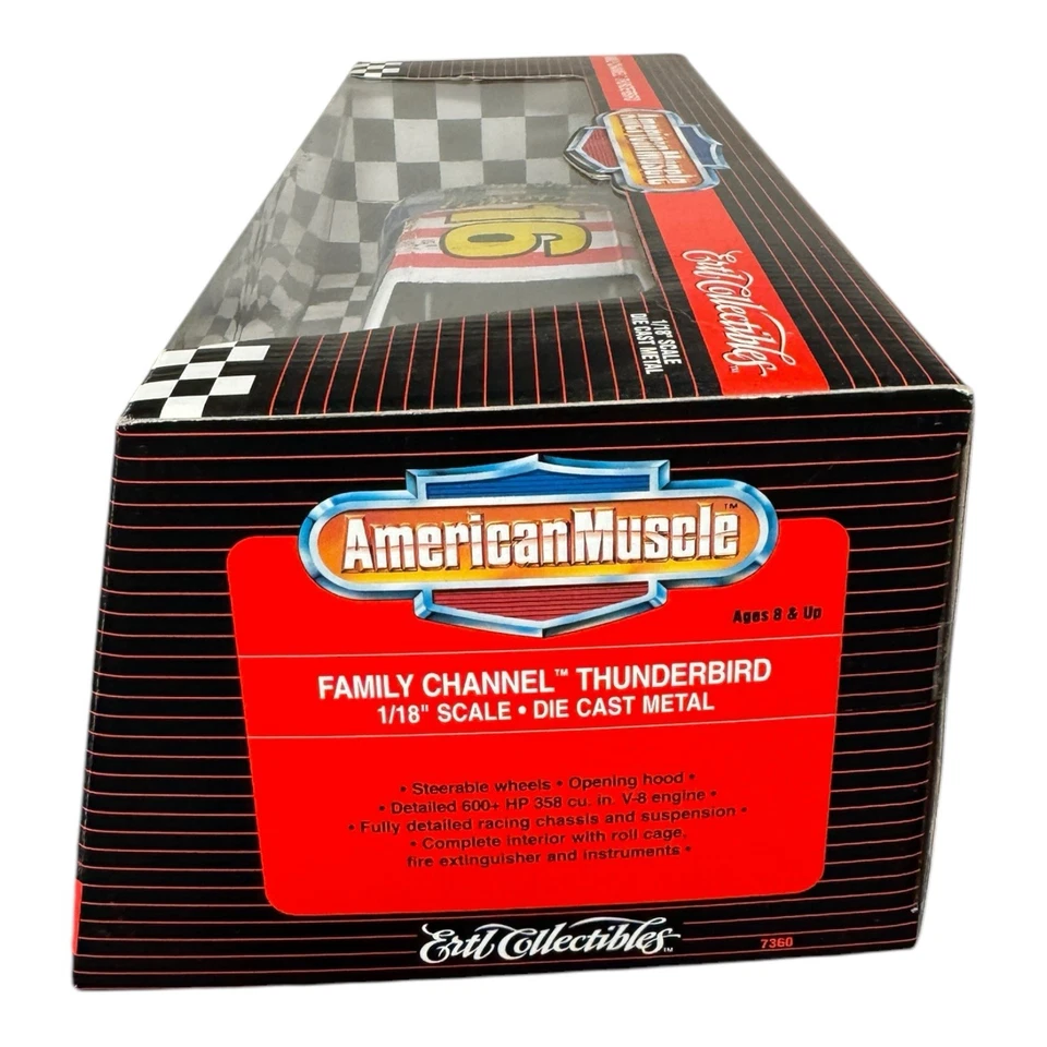 Ted Musgrave 福特 Thunderbird Ertl 美国肌肉家庭频道 1: 18 — 第 3/4 张图片