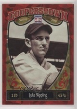 2013 Panini Cooperstown Collection Red Crystal Shard /399 Luke Appling HOF 7ov