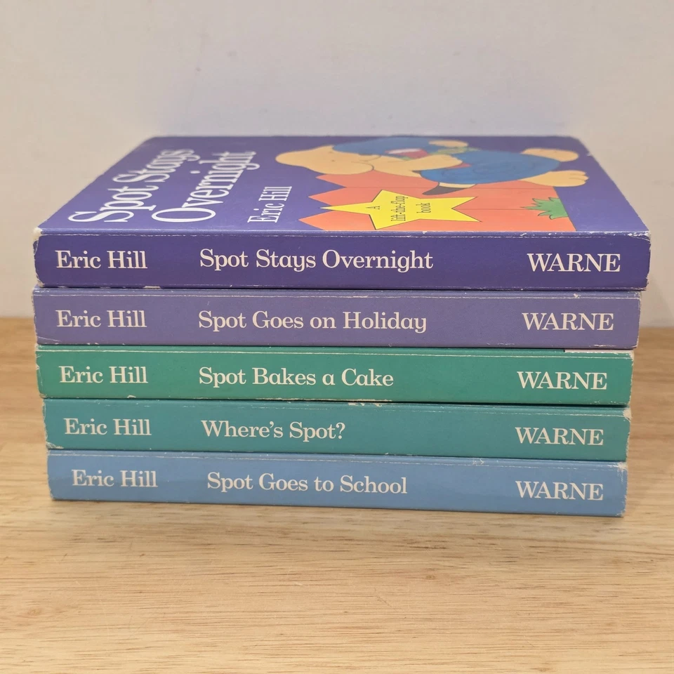 Spot’s Library of Fun 5 Book Box Set by Eric Hill Lift-the-Flap Board Books - Image 4 of 4