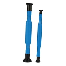2pcs Double Ended Valve Hand Lapping Grinding Tool Kit, Manual Grinding blue