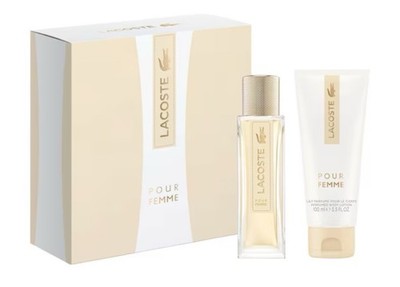 NEU Lacoste Pour Femme Set - Eau de Parfüm 50 ml & Bodylotion 100 ml  