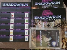 Shadowrun (6th Edition) Lot, Campaign PlotBooks, NPC Cards, Gamemaster Screen