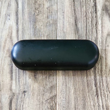 Oakley Black Leather Hard Hinged Case for Eyeglasses/Sunglasses