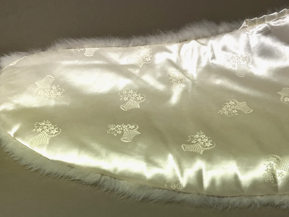 ¡CHAL/CapeMCM de piel de conejo blanco vintage para formal, boda, informal! Foto 3 de 4