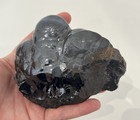 Botryoidal Hematite Specimen • Metallic Iron Oxide Crystal • Collector Display — photo 5